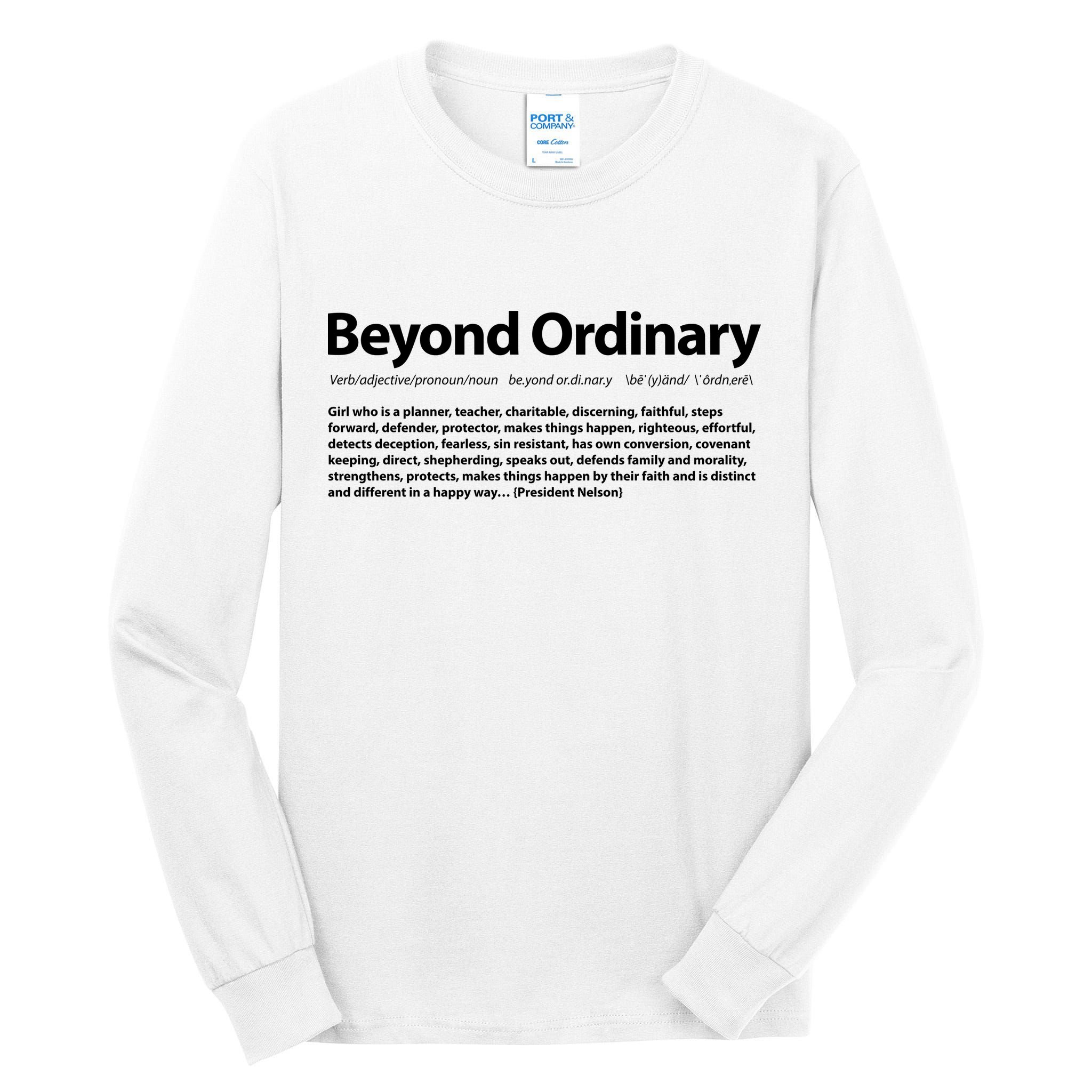 Beyond Ordinary Definition Tall Long Sleeve T-Shirt
