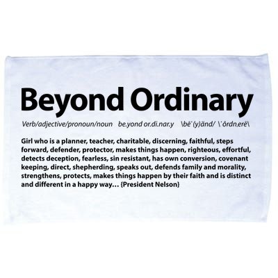 Beyond Ordinary Definition Microfiber Hand Towel
