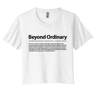 Beyond Ordinary Definition Crop Top