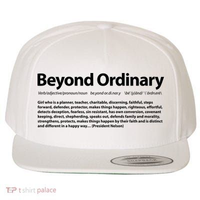Beyond Ordinary Definition Wool Snapback Cap