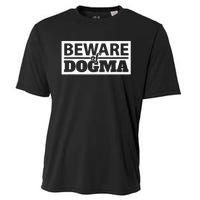 Beware Of Dogma Funny Anti Religious Short Sleeve Cooling Performance Crew T-Shirt