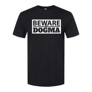 Beware Of Dogma Funny Anti Religious Short Sleeve Softstyle CVC T-Shirt