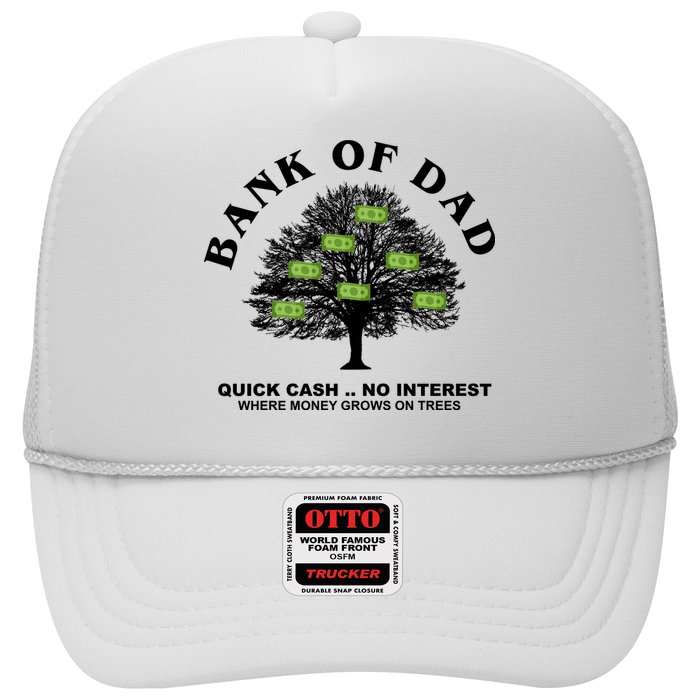 Bank Of Dad Quick Cash No Interest Funny Gift Trucker Hat