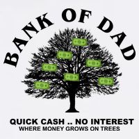 Bank Of Dad Quick Cash No Interest Funny Gift Trucker Hat