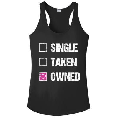 Bdsm Owned Dom Owner Submissive Kink Feet Owner Sex Slave Ladies PosiCharge Competitor Racerback Tank