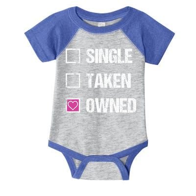 Bdsm Owned Dom Owner Submissive Kink Feet Owner Sex Slave Infant Baby Jersey Bodysuit