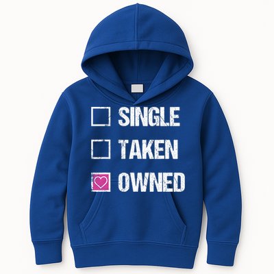 Bdsm Owned Dom Owner Submissive Kink Feet Owner Sex Slave Kids Hoodie