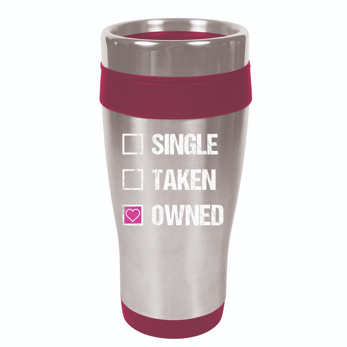 Bdsm Owned Dom Owner Submissive Kink Feet Owner Sex Slave 16oz Travel Tumbler