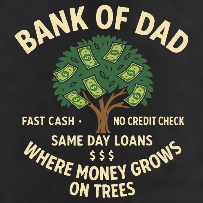 Bank Of Dad Fast Cash No Credit Check Same Day Loans 11oz C Handle Ceramic Mug