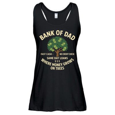 Bank Of Dad Fast Cash No Credit Check Same Day Loans Ladies Essential Flowy Tank