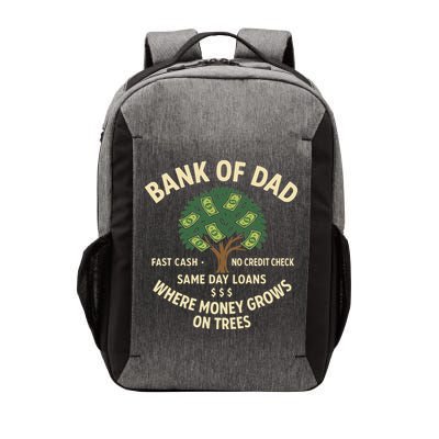 Bank Of Dad Fast Cash No Credit Check Same Day Loans Vector Backpack