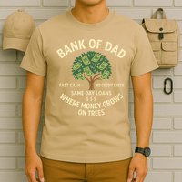Bank Of Dad Fast Cash No Credit Check Same Day Loans T-Shirt