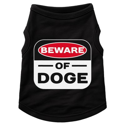 Beware Of Doge Meme Department Of Government Efficiency Doggie Tank