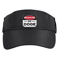 Beware Of Doge Meme Department Of Government Efficiency Adult Drive Performance Visor