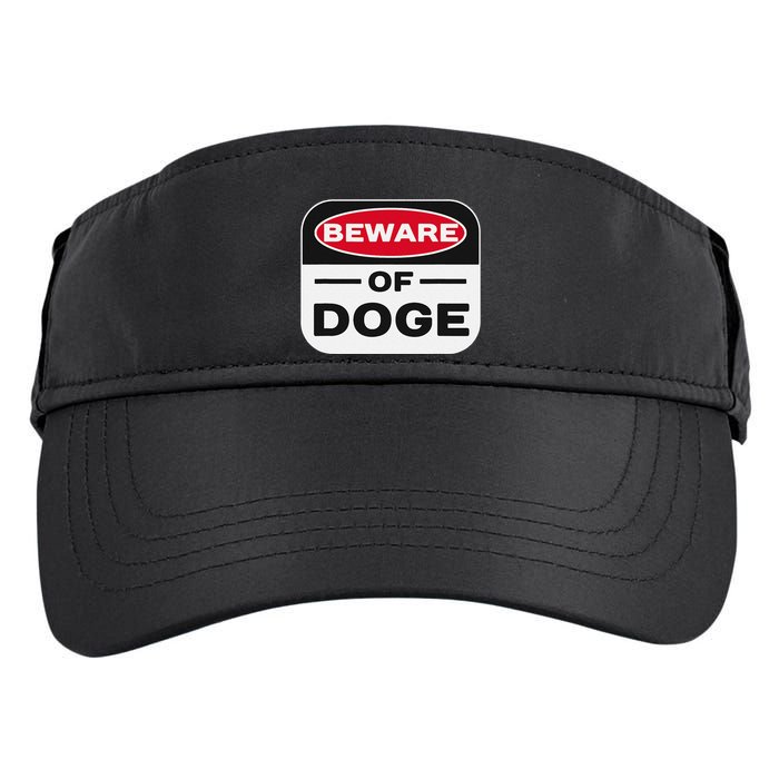 Beware Of Doge Meme Department Of Government Efficiency Adult Drive Performance Visor