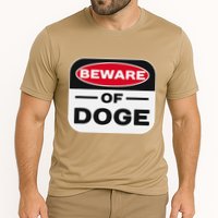 Beware Of Doge Meme Department Of Government Efficiency Cooling Performance Crew T-Shirt