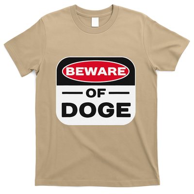 Beware Of Doge Meme Department Of Government Efficiency T-Shirt