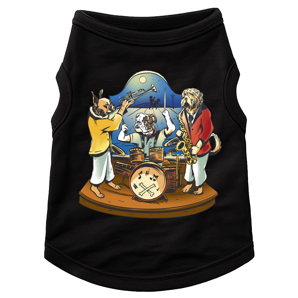 Band Of Dog Musicians Doggie Tank