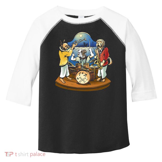 Band Of Dog Musicians Toddler Fine Jersey T-Shirt