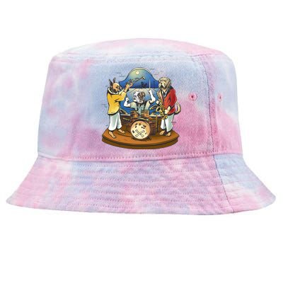 Band Of Dog Musicians Tie-Dyed Bucket Hat