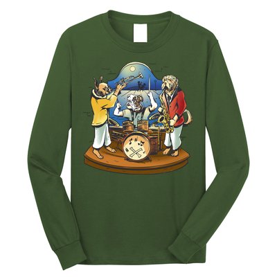 Band Of Dog Musicians Long Sleeve Shirt