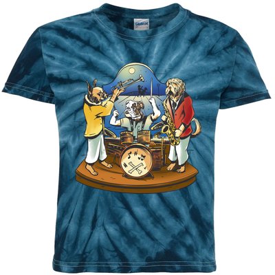 Band Of Dog Musicians Kids Tie-Dye T-Shirt