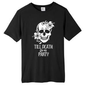 Bride or Die Skull Halloween Gothic Style Bachelorette Party Tall Fusion ChromaSoft Performance T-Shirt