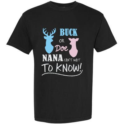 Buck Or Doe Gender Reveal Party Garment-Dyed Heavyweight T-Shirt