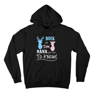 Buck Or Doe Gender Reveal Party Hoodie