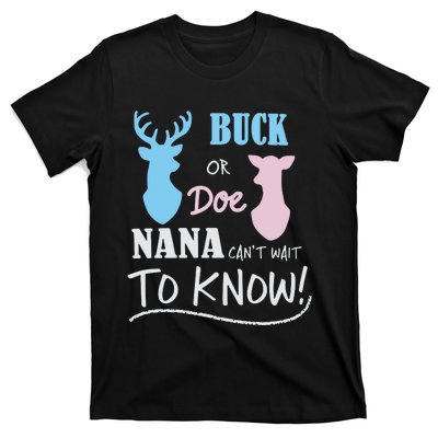 Buck Or Doe Gender Reveal Party T-Shirt