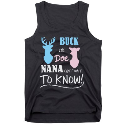 Buck Or Doe Gender Reveal Party Tank Top