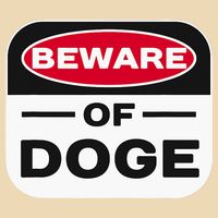 Beware Of Doge Meme Department Of Government Bag