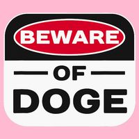 Beware Of Doge Meme Department Of Government Button