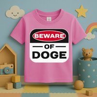 Beware Of Doge Meme Department Of Government Toddler T-Shirt