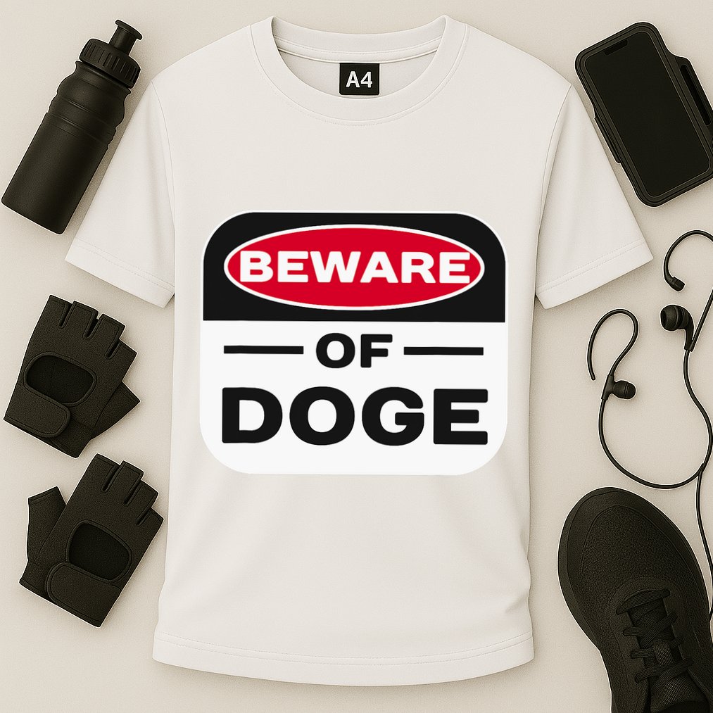 Beware Of Doge Meme Department Of Government Performance Shirt