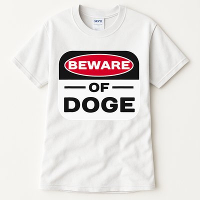 Beware Of Doge Meme Department Of Government Tall T-Shirt