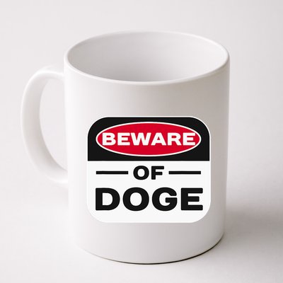 Beware Of Doge Meme Department Of Government Mug
