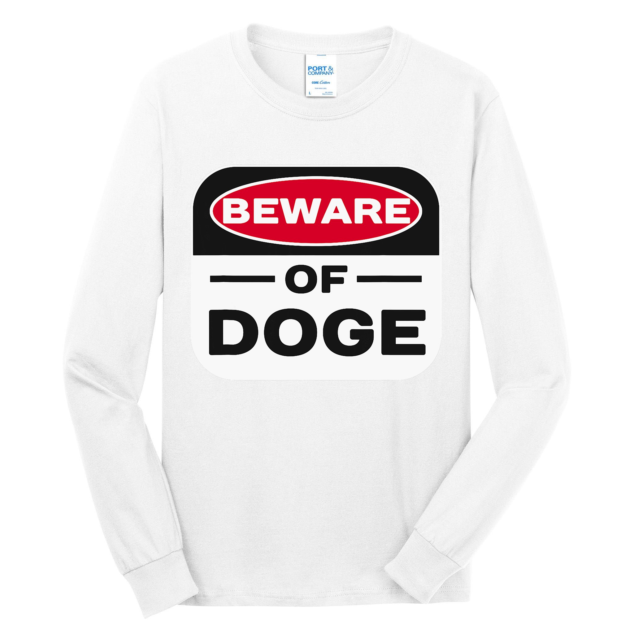 Beware Of Doge Meme Department Of Government Tall Long Sleeve T-Shirt