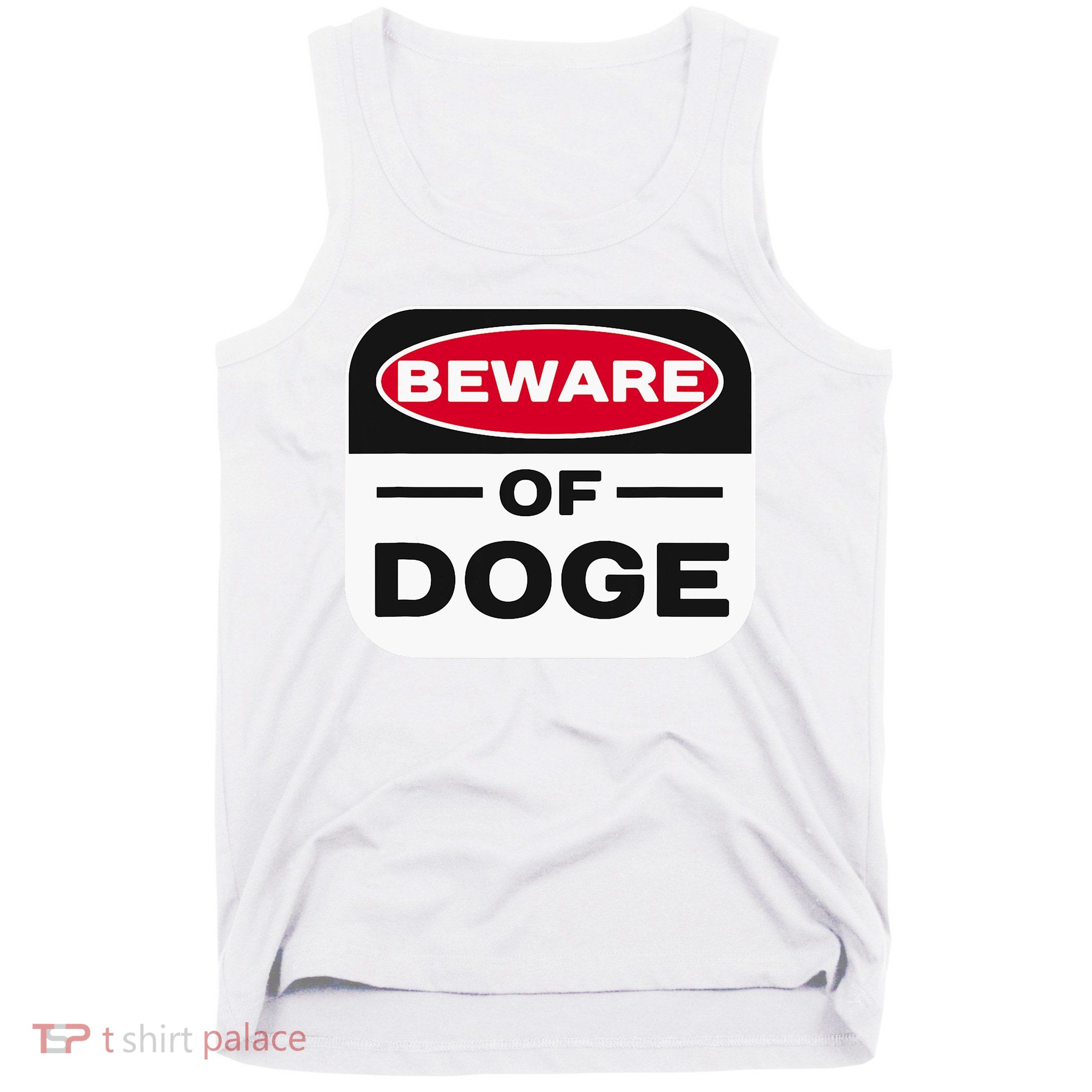 Beware Of Doge Meme Department Of Government Tank Top