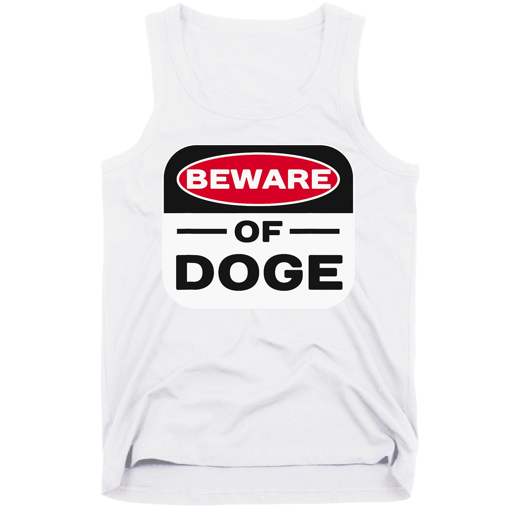 Beware Of Doge Meme Department Of Government Tank Top