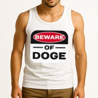 Beware Of Doge Meme Department Of Government Tank Top