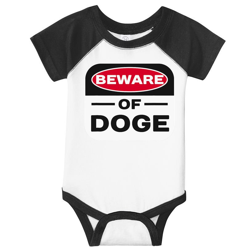 Beware Of Doge Meme Department Of Government Infant Baby Jersey Bodysuit