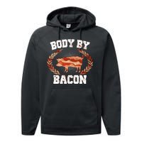 Body By Bacon Performance Fleece Hoodie