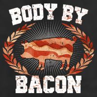 Body By Bacon Golf Towel