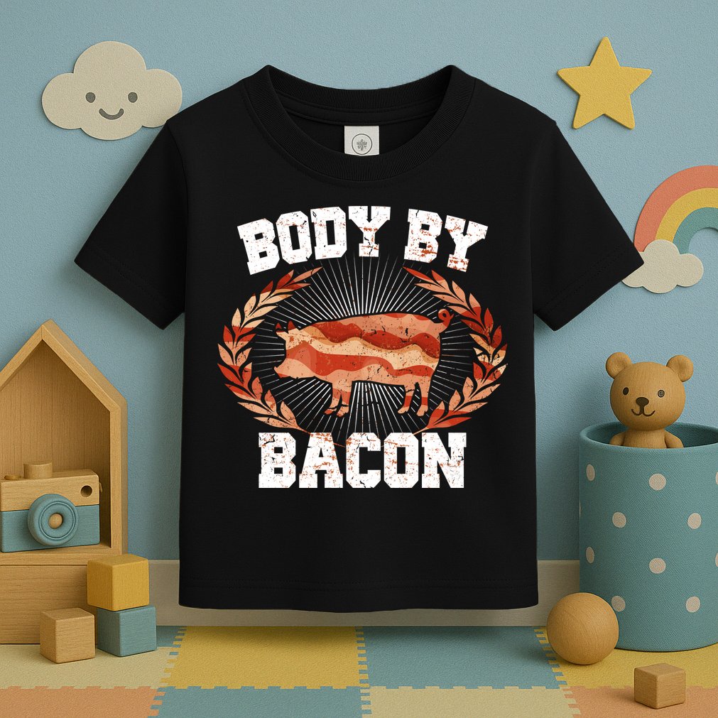 Body By Bacon Toddler T-Shirt