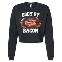Body By Bacon Cropped Pullover Crew
