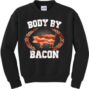 Body By Bacon Kids Sweatshirt