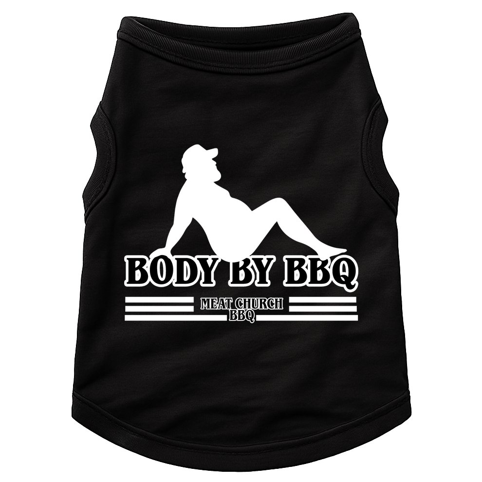 Body By BBQ Vintage Meat Church Doggie Tank