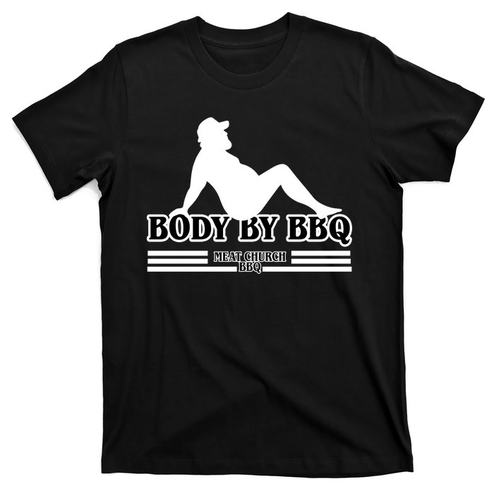 Body By BBQ Vintage Meat Church T-Shirt