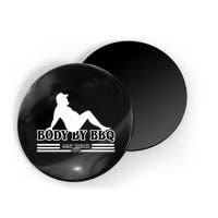 Body By BBQ Vintage Meat Church Magnet